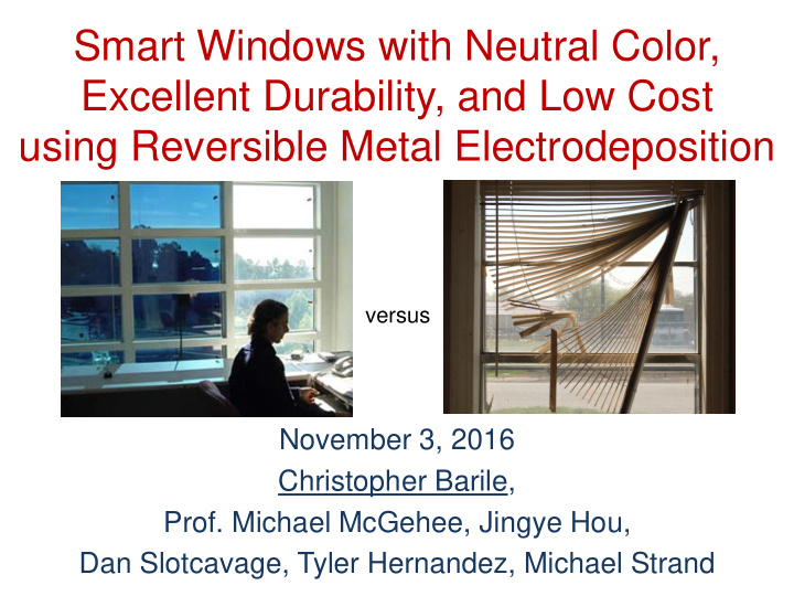 smart windows with neutral color excellent durability and