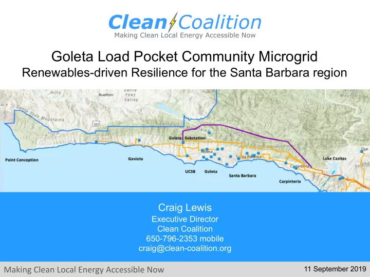 goleta load pocket community microgrid