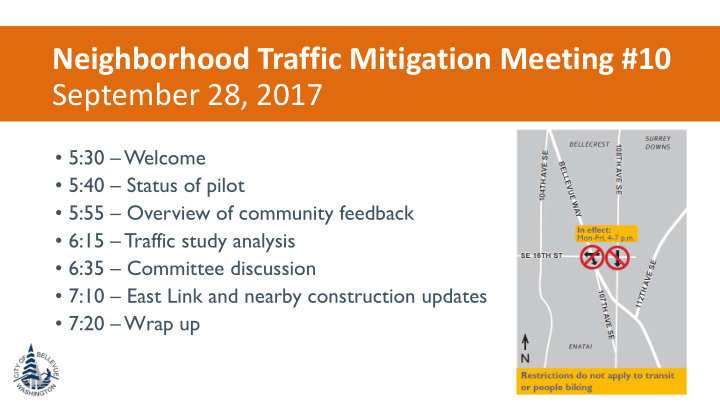 neighborhood traffic mitigation meeting 10 september 28