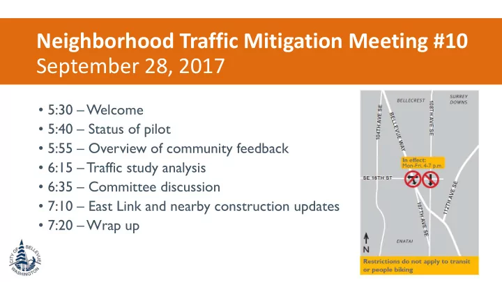 neighborhood traffic mitigation meeting 10 september 28