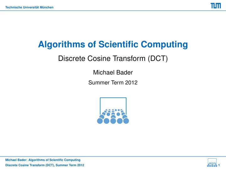 algorithms of scientific computing