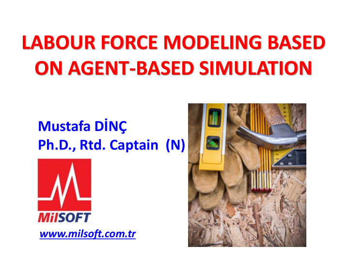 labour force modeling based on agent based simulation