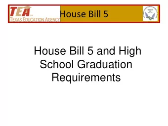 Requirements Career Clusters vs. Endorsements  Endorsements  STEM  Arts &amp; Humanities