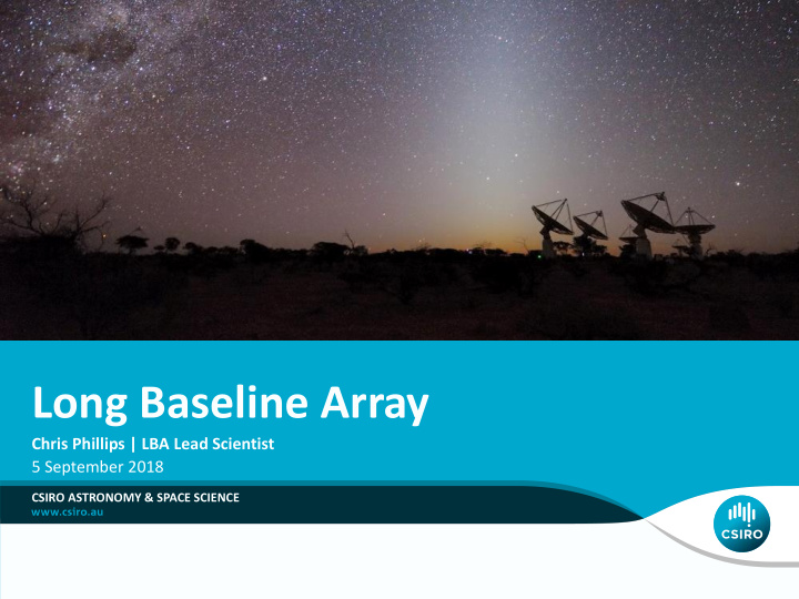 long baseline array