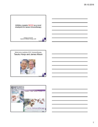 Conclusions I    HLA-E is generally present and overexpressed in many cancers    Positive