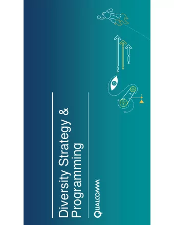 Diversity Strategy &amp;  Programming  1  3  4  5  2  Campus Team  Conference  DECA  QWCC