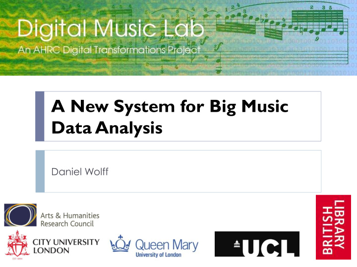 a new system for big music