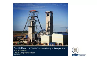 Forward looking statements  Certain statements in this document constitute forward looking