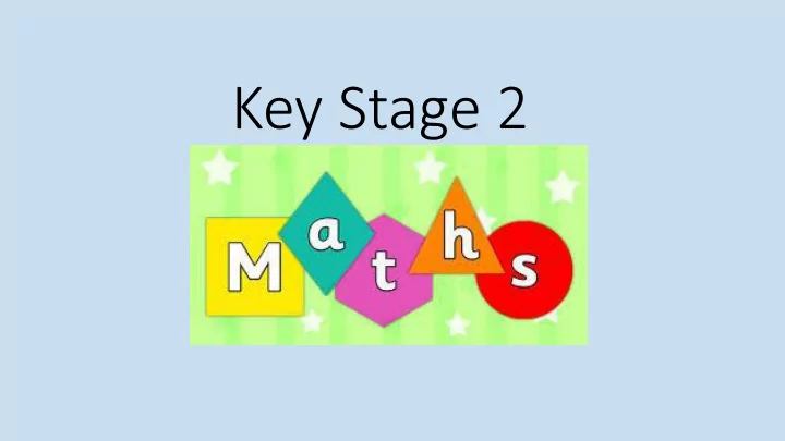 key stage 2