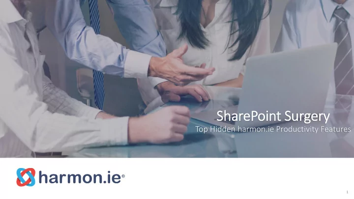 sharepoint surgery ry