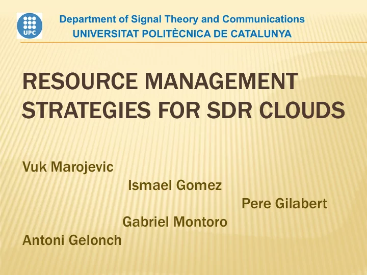 resource management resource management