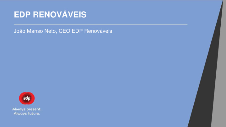 edp renov veis