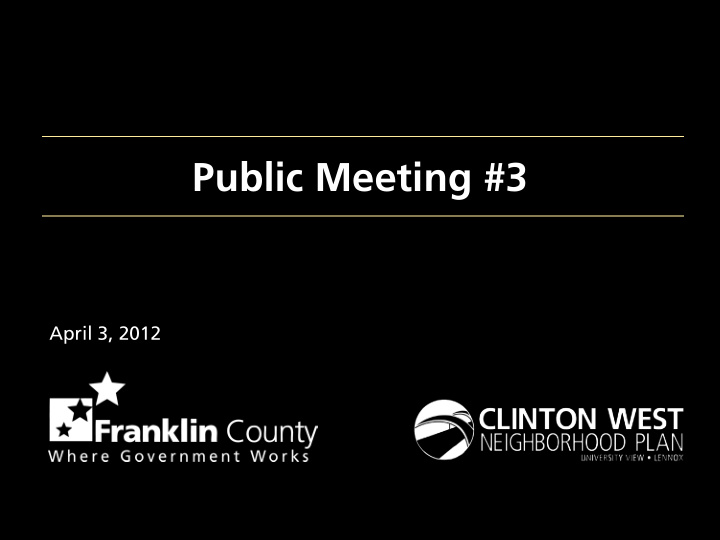 public meeting 3