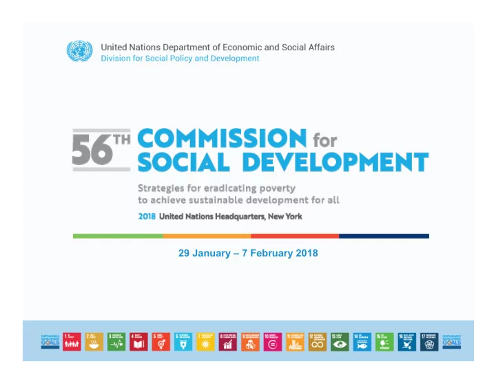 29 january 7 february 2018 highlights of the 56th session