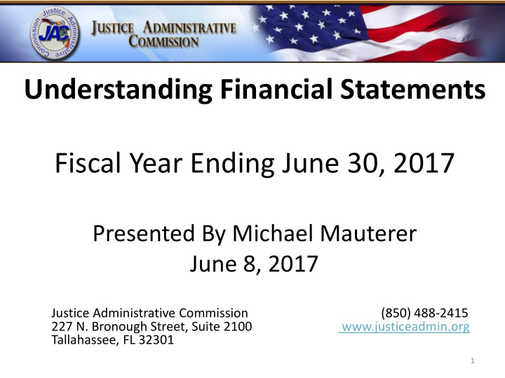 understanding financial statements