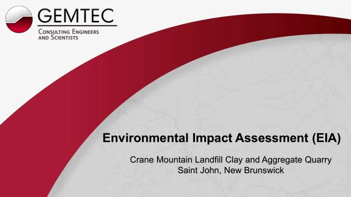 environmental impact assessment eia