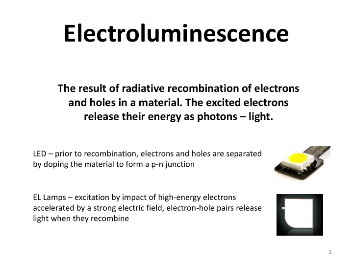 electroluminescence
