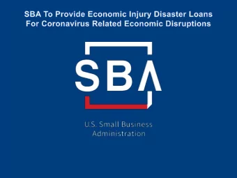 Disaster Loan Application Portal (DLAP)  2  Disaster Loan Application Portal  This presentation