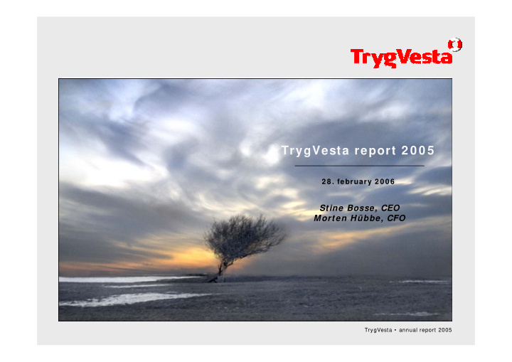 trygvesta report 2 0 0 5