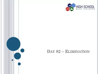 y    2  10  x  y    3  x  10  3. Combine the two models. Remove neutral pairs, and