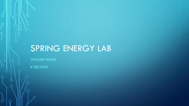 spring energy lab