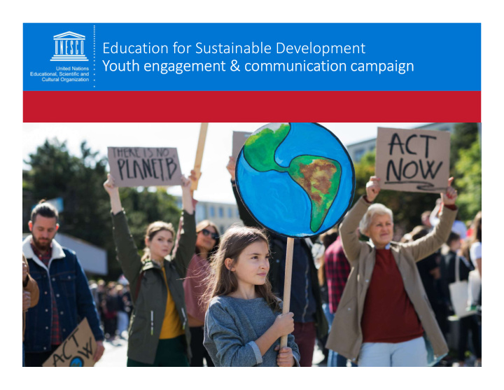 education for sustainable development youth engagement