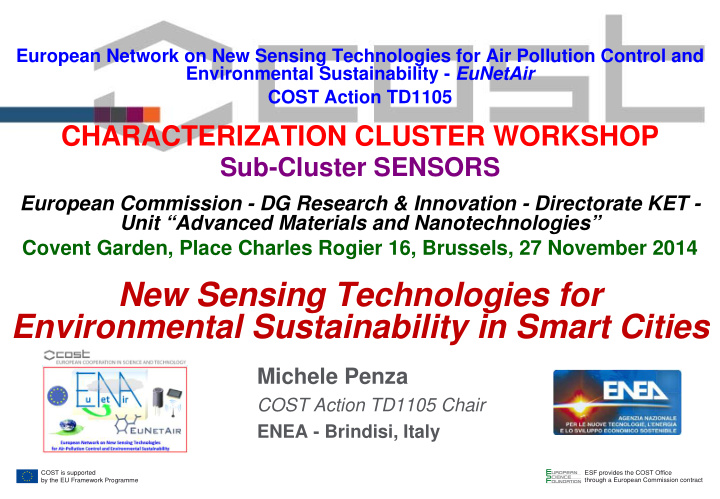 new sensing technologies for environmental sustainability