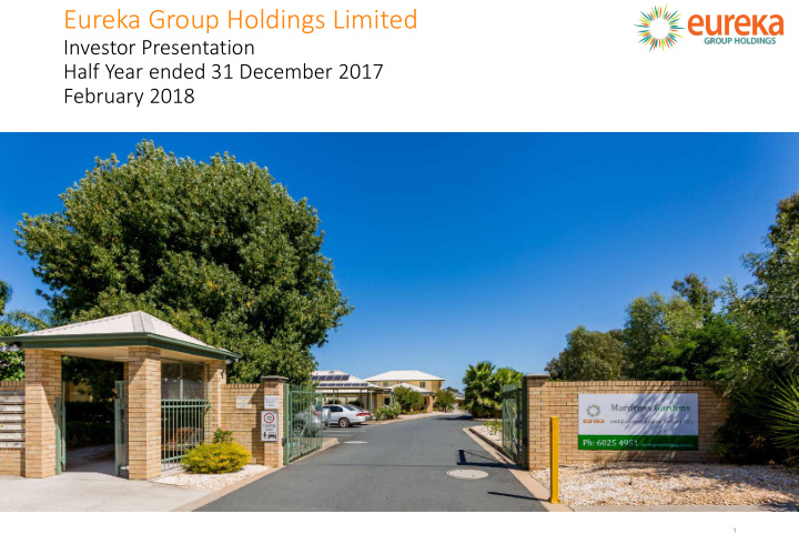 eureka group holdings limited