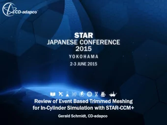Re  Revie  view  w of Event  nt Based  d Trimmed  med Meshing  ing  for In-Cy  Cylind  linder  er