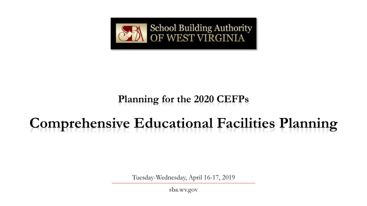 comprehensive educational facilities planning