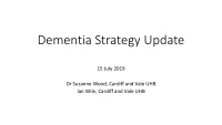 dementia strategy update