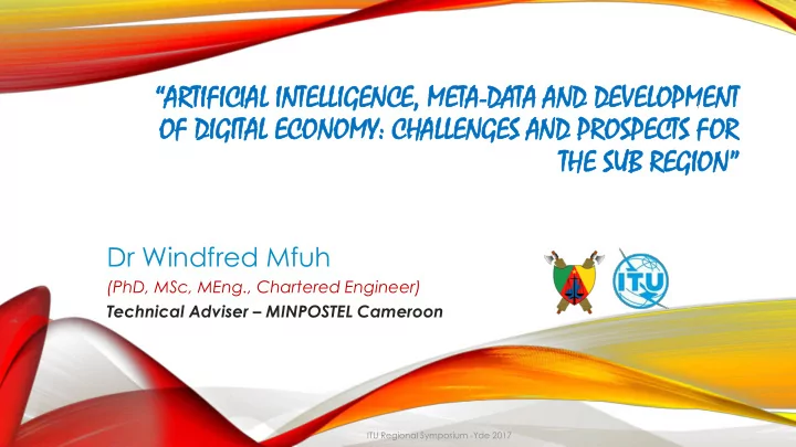 of dig of igit ital al ec econ onomy omy challen allenges