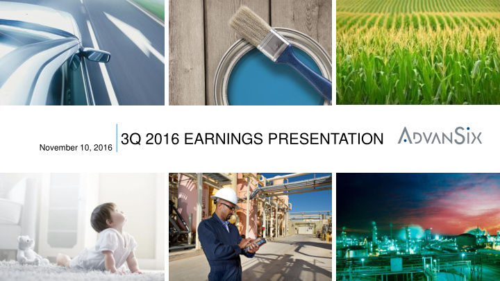 3q 2016 earnings presentation