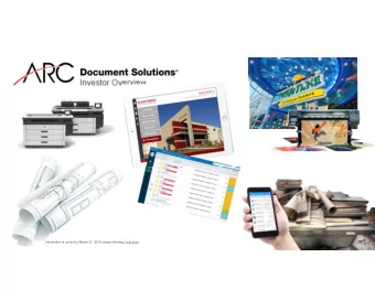 Investor Overview  Information is current to March 31, 2019 unless otherwise indicated.  Forward