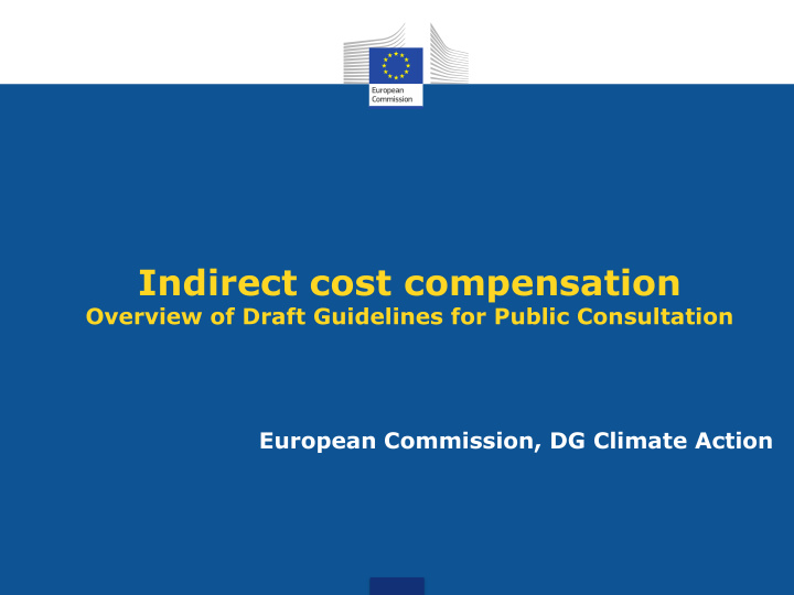 indirect cost compensation