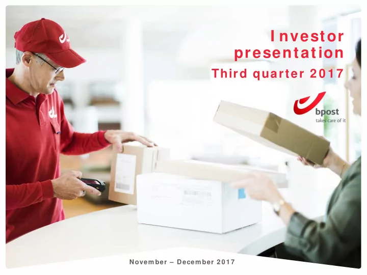 i nvestor presentation