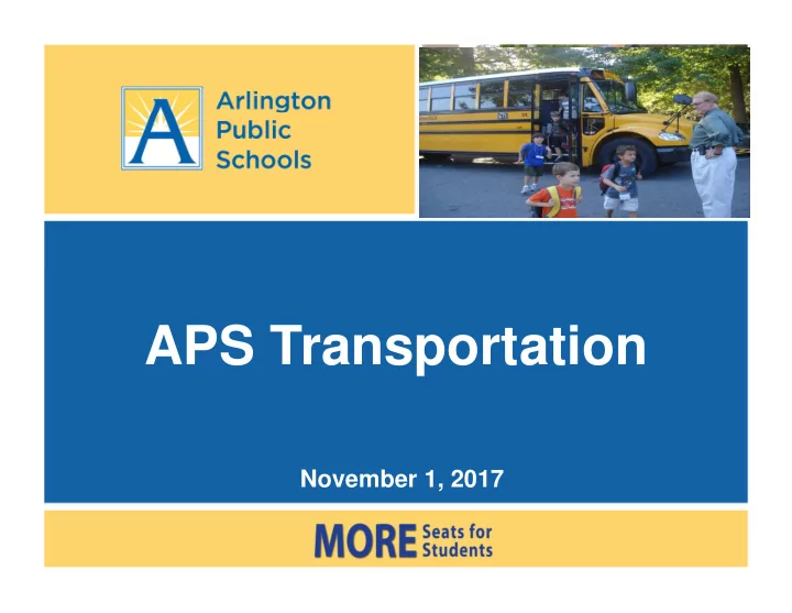 aps transportation