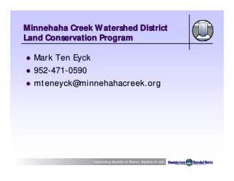 Mark Ten Eyck  Mark Ten Eyck  952-471-0590  952-471-0590  mteneyck@