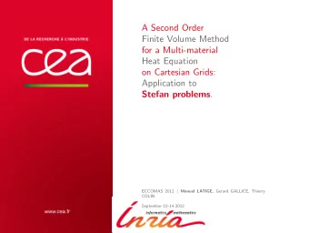 A Second Order  Finite Volume Method  for a Multi-material  Heat Equation  on Cartesian Grids: