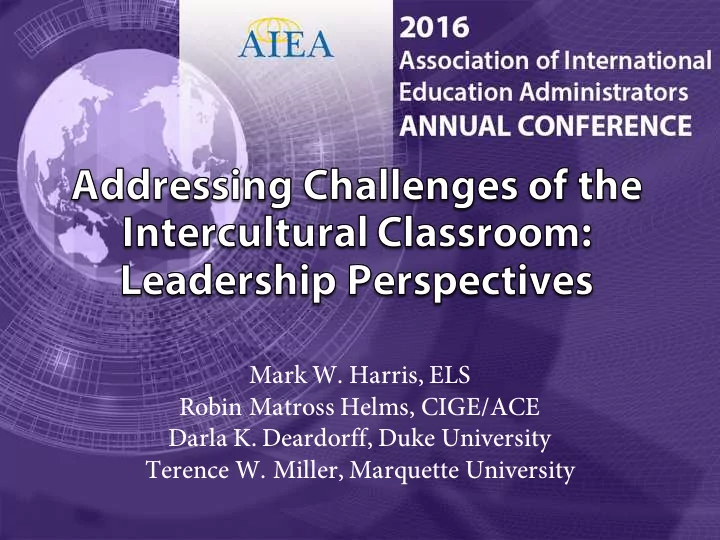 mark w harris els robin matross helms cige ace darla k