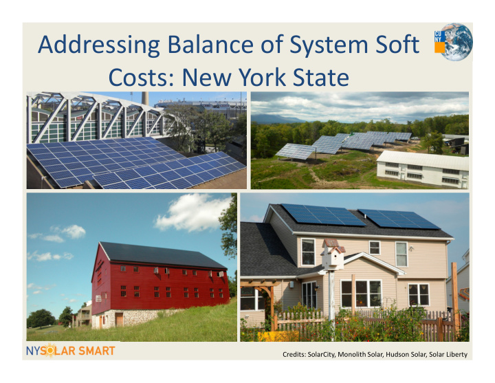 addressing balance of system soft costs new york state
