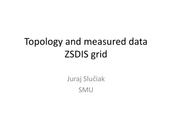 ZSDIS grid Juraj Sluiak  SMU  110kV Grid Station  Main bus for 22kV lines  Start of the 22kV -