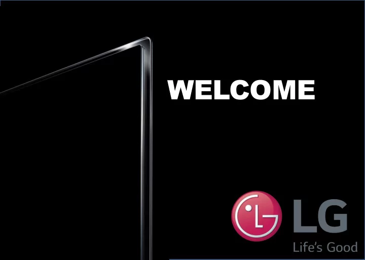 welcome