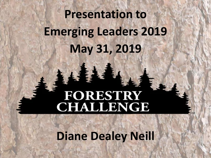 diane dealey neill samuel presentation outline