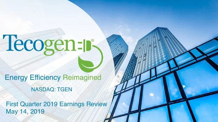 energy efficiency reimagined