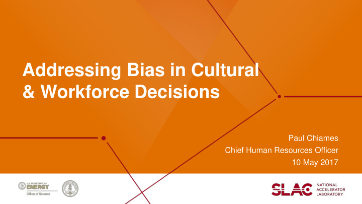 addressing bias in cultural