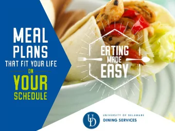 Dining on campus isnt one-size-fits-all  Quality    Convenience    Flexibility