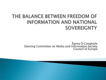 anna  na  Congha  haile  ile  Steeri  ring  ng Committ  ittee  ee on Media and Inform  rmat