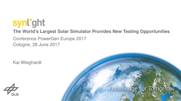 the world s largest solar simulator provides new testing