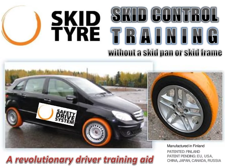 manufactured in finland